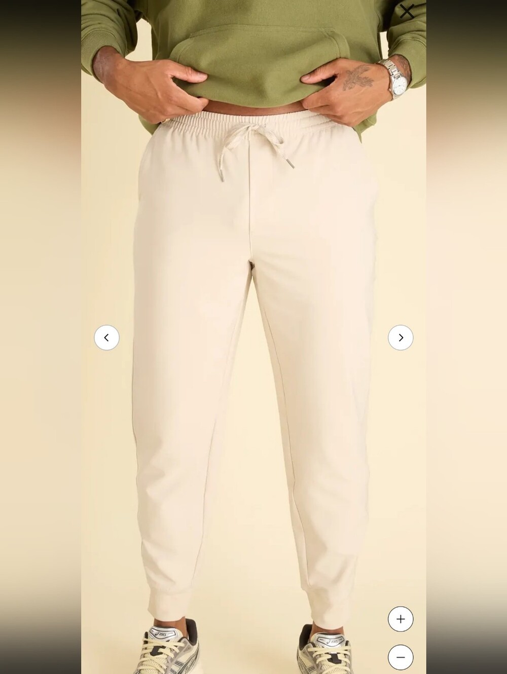 Chubbies The Khakinator Performance Jogger Pants Mens Size Medium Like New